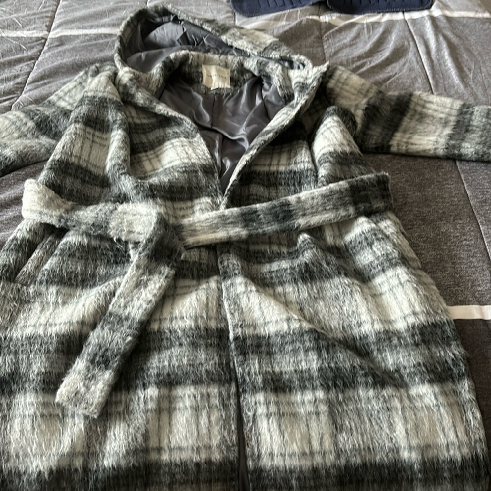 Women’s wool trench coat